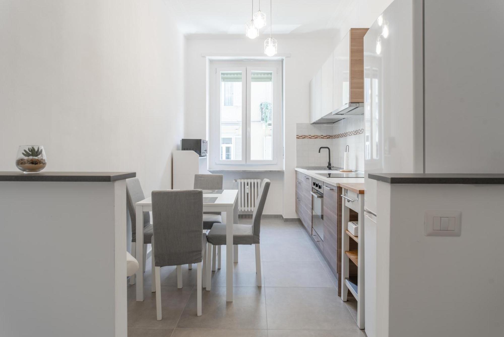 Appartement Bright And Flat - Metro & Station Nearby